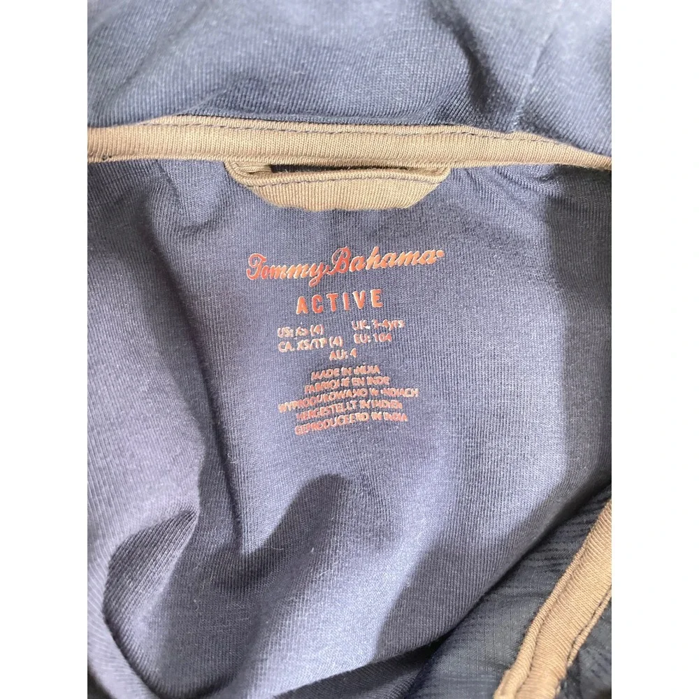 Tommy Bahama Jacket and Shirt Bundle Boys 4-6‎ Blue Grey Hooded Button Up